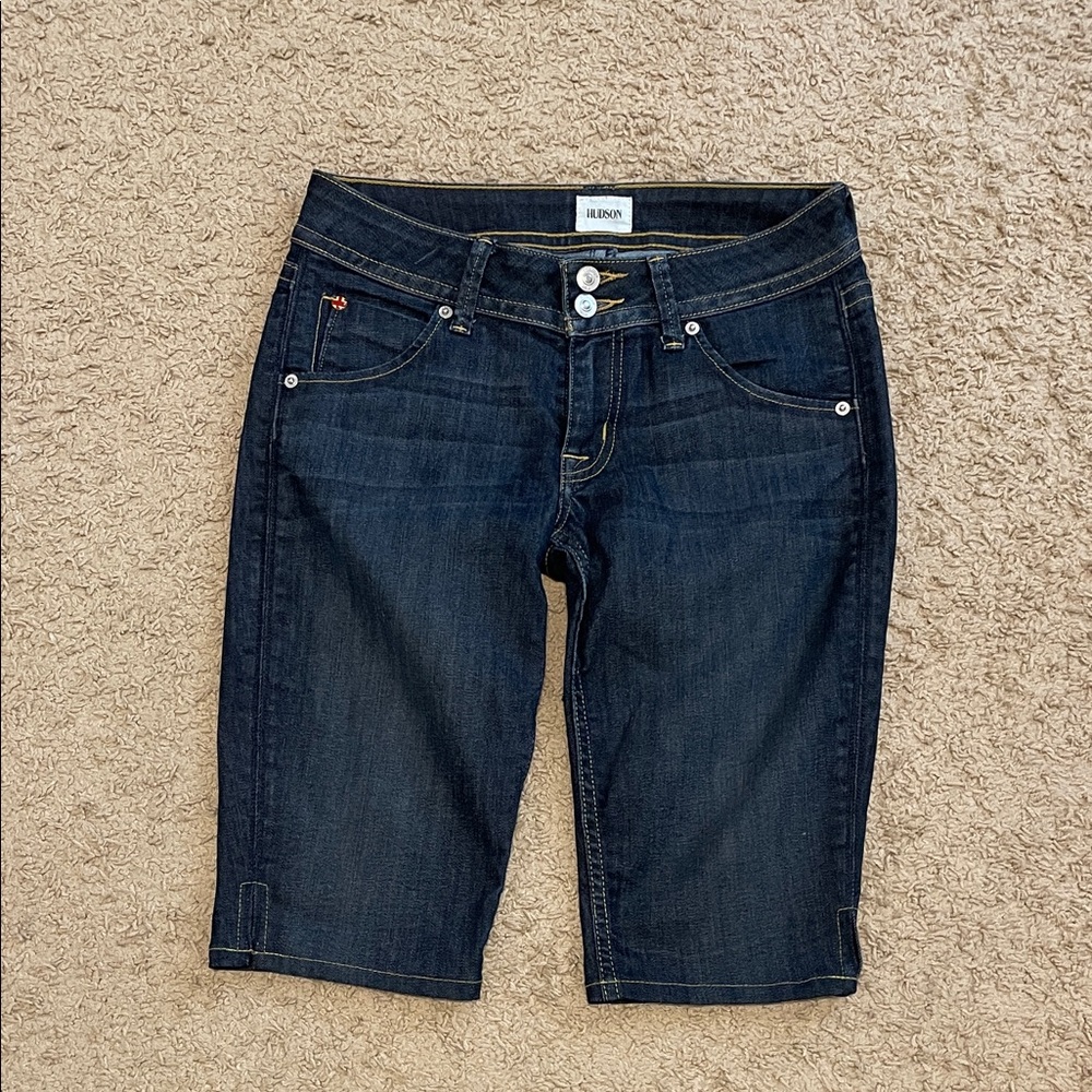 HUDSON COLLIN MALIBU BERMUDA JEAN SHORT size 27 NWOT